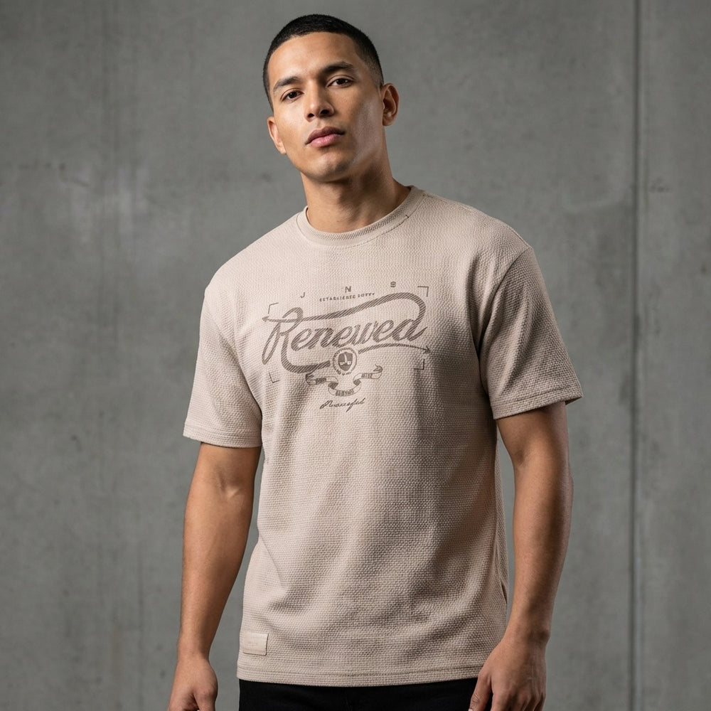 Camiseta Oversize Texturizada DONI