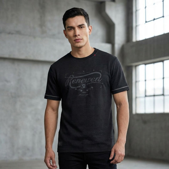 Camiseta Oversize Texturizada DONI