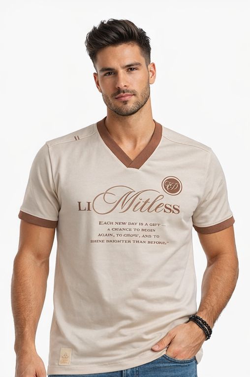 Camiseta silueta Slim BLOOM