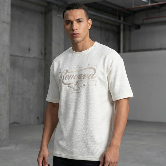 Camiseta Oversize Texturizada DONI