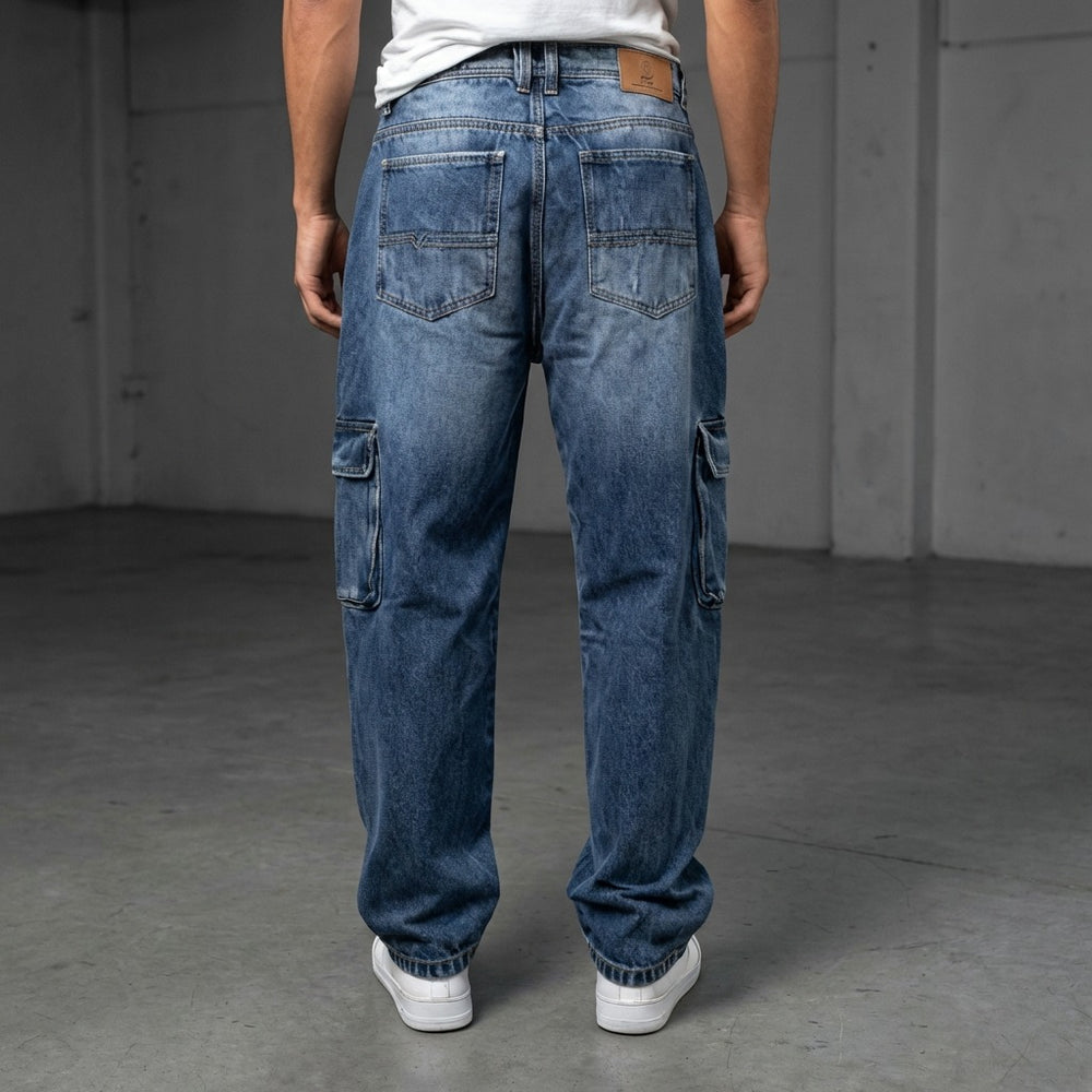 JEAN B 59  TIPO CARGO SILUETA BAGGY
